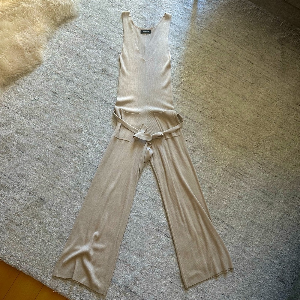 Beige Naadam Jumpsuit